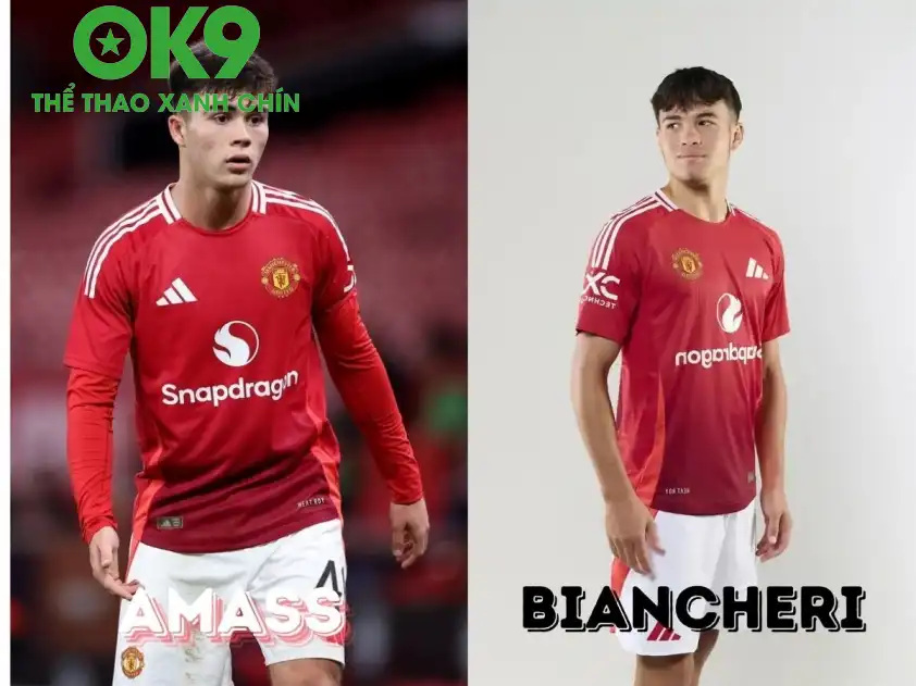 Hai hậu vệ trẻ tuổi tài năng của MU (Ảnh: Sky Sports)